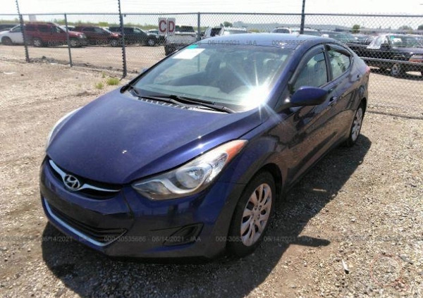 Hyundai Elantra cena 11000 przebieg: 246224, rok produkcji 2012 z Warszawa małe 56